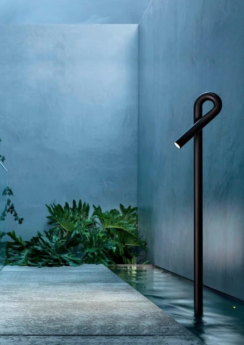 Đèn cắm cỏ gậy móc cao chiếu sáng sân vườn C066 10