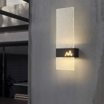 Đèn gắn tường decor pha lê trong suốt MT9113