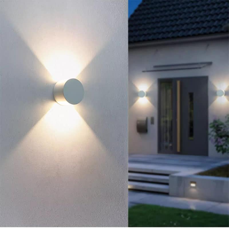 Đèn hắt tường chống nước hình trụ tròn SY10192 15