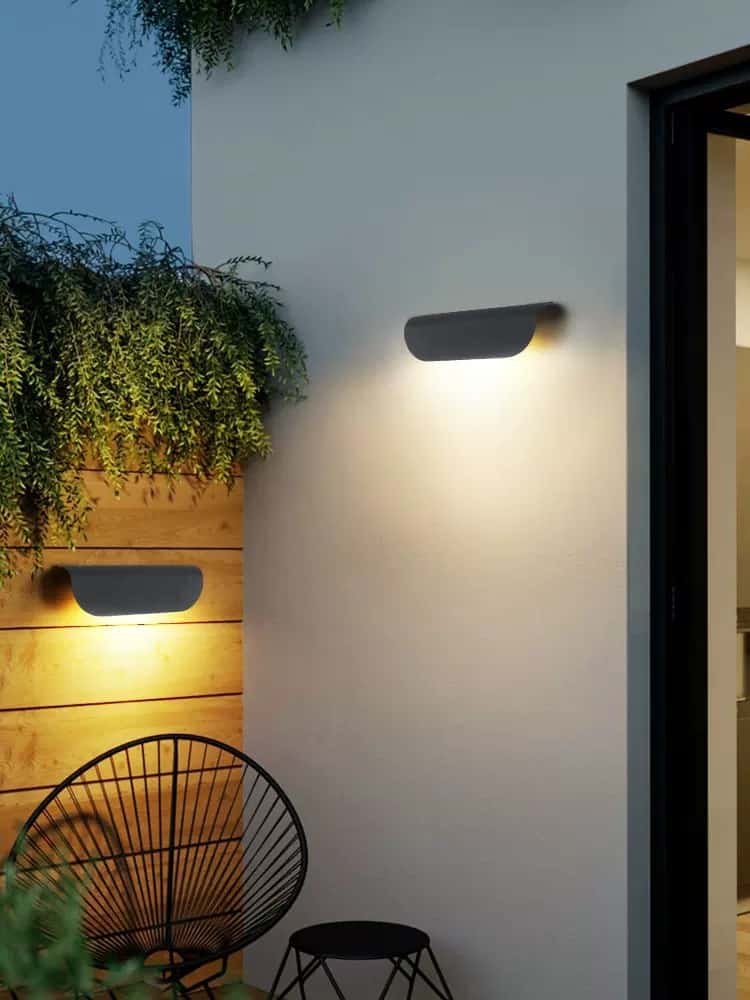 Đèn hắt tường mái vòm nghệ thuật GD921 4
