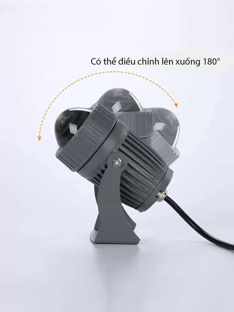 Đèn hắt tường sân khấu biệt thự nhiều màu HDL2253 9