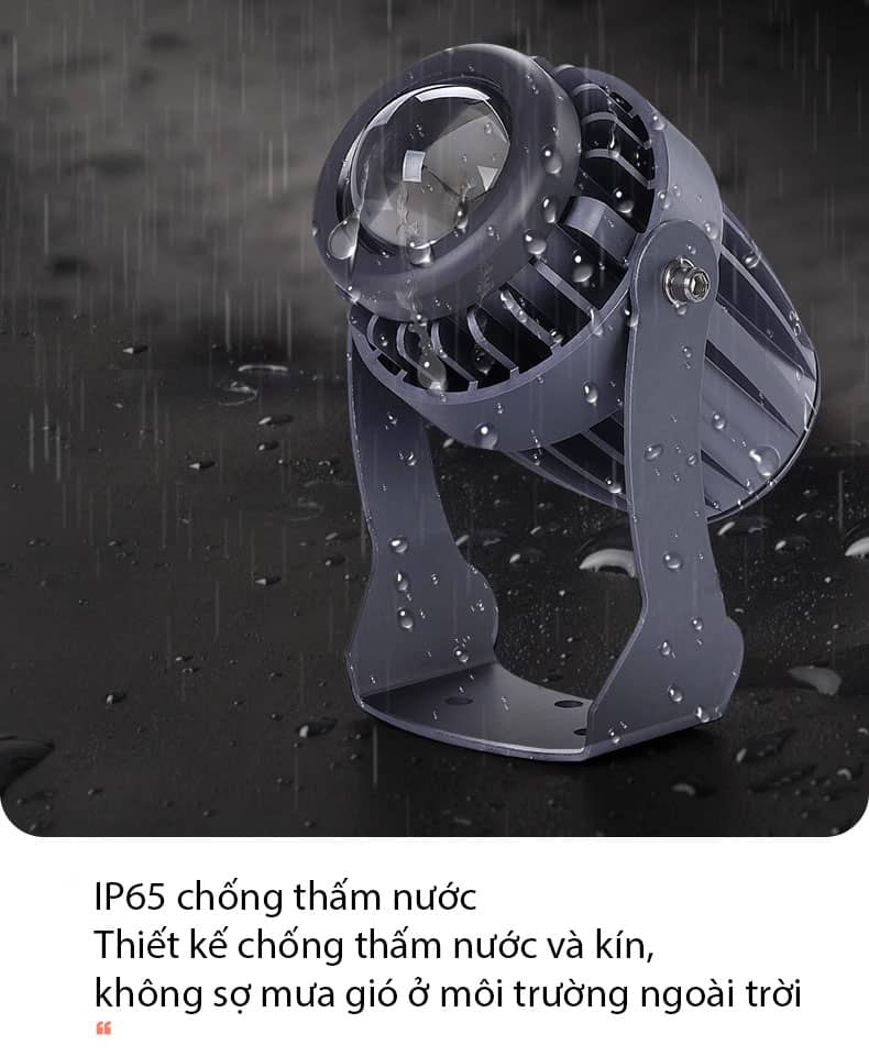 Đèn hắt tường sân khấu biệt thự nhiều màu HDL2253 7