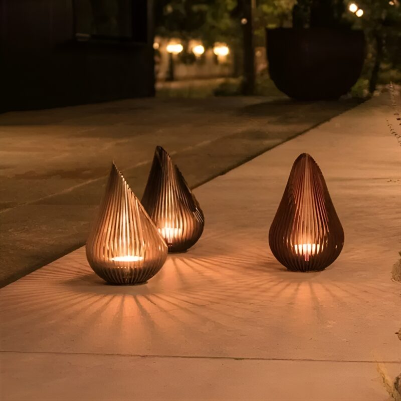 Đèn led mô hình giọt sương trang trí ngoại thất SQ059 1