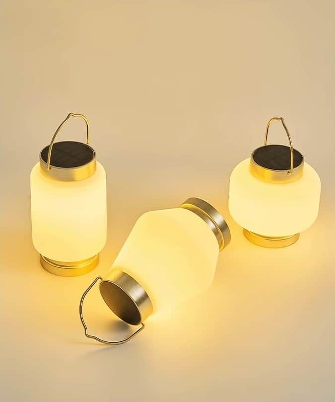 Đèn lồng dã ngoại di động có tay cầm JW2029 13