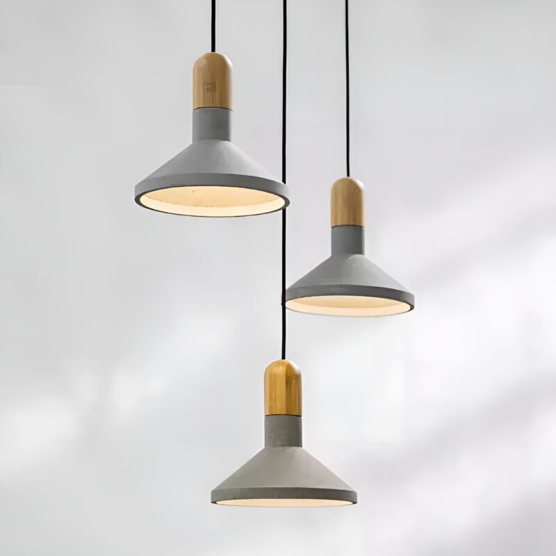 Đèn thả trần xi măng phong cách Industrial AL5703 3