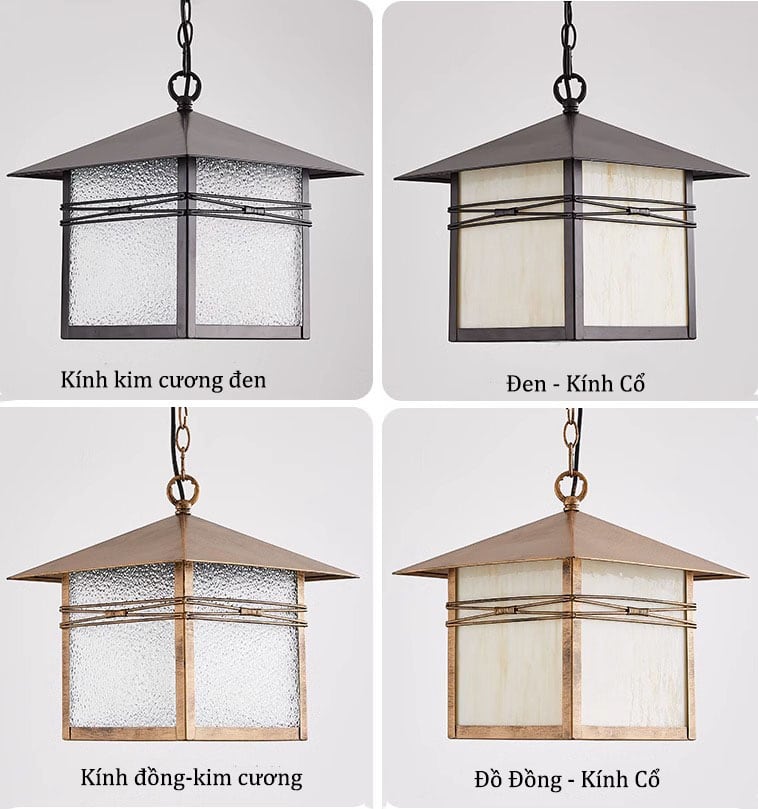 Đèn thả trang trí cổng năng lượng mặt trời LH6046 22