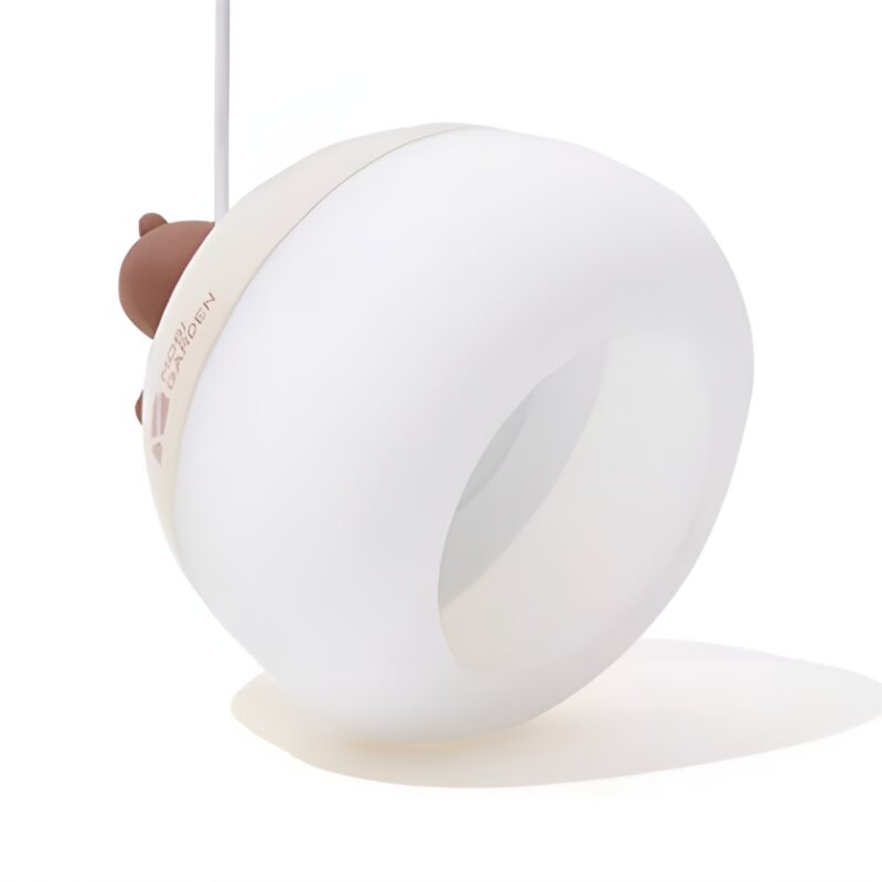 Đèn trang trí gấu nâu di động ngoài trời H240 6
