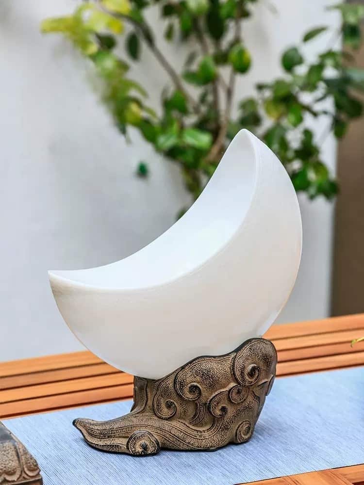 Đèn trang trí ngoài trời trăng bán nguyệt T0541 7
