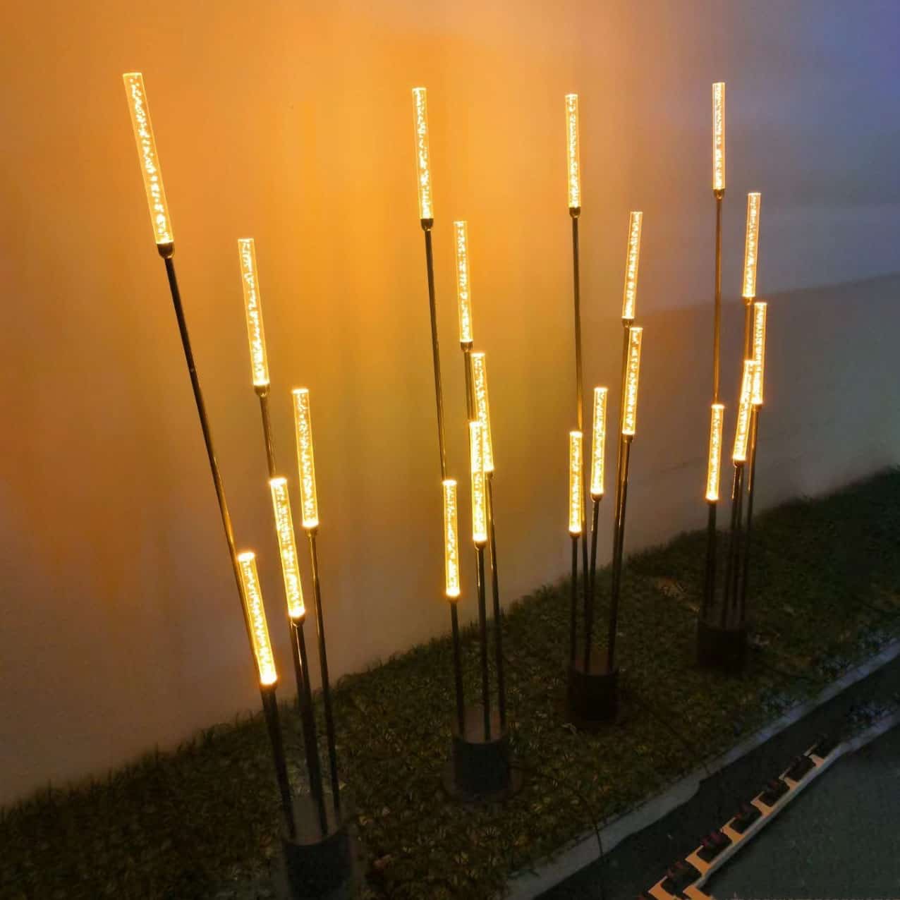 Đèn cây sậy trang trí sân vườn Acrylic độc đáo DI6044 7