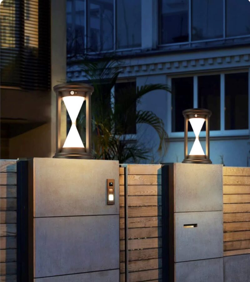 Đèn trang trí sân vườn đồng hồ cát YDX365 2