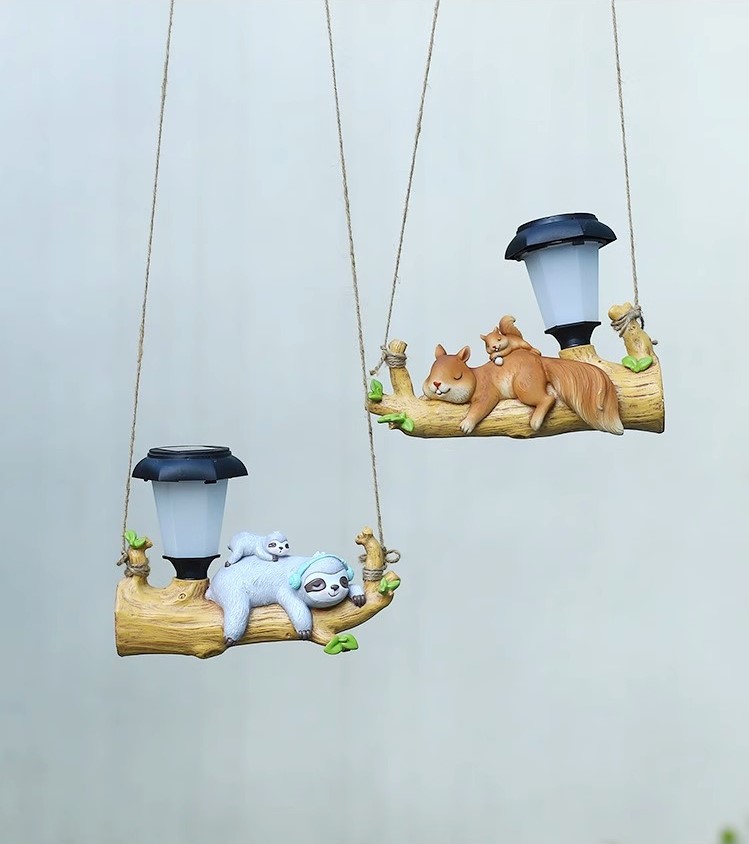 Đèn treo decor sân vườn mô hình động vật WF5656 9