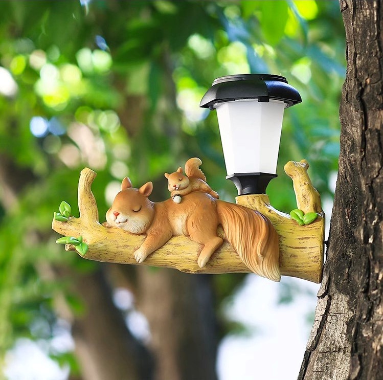 Đèn treo decor sân vườn mô hình động vật WF5656 12