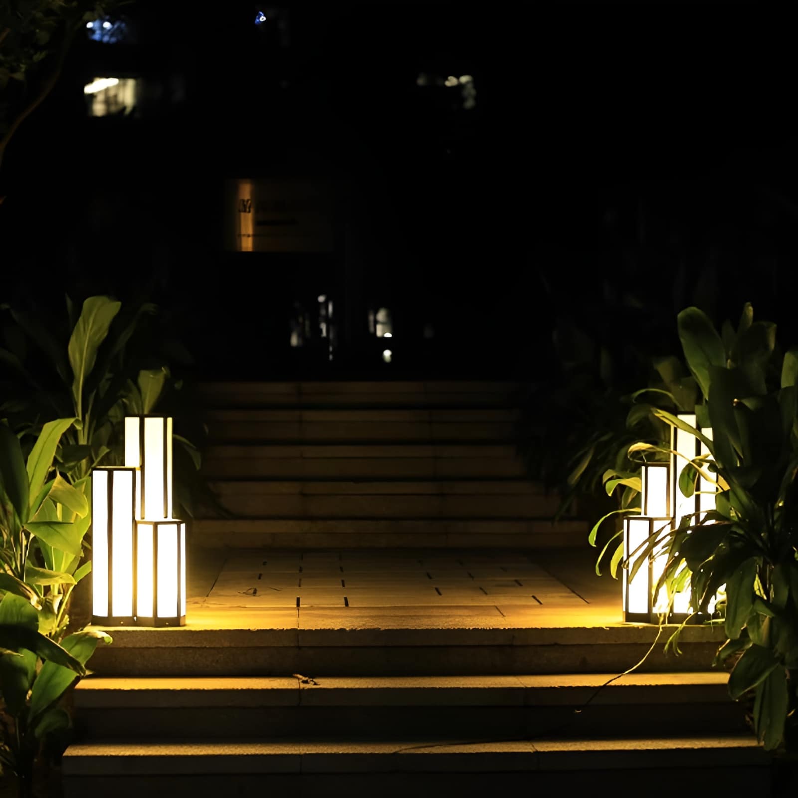 Đèn trụ lục giác chiếu sáng sân vườn phong cách Ý YG6026 7