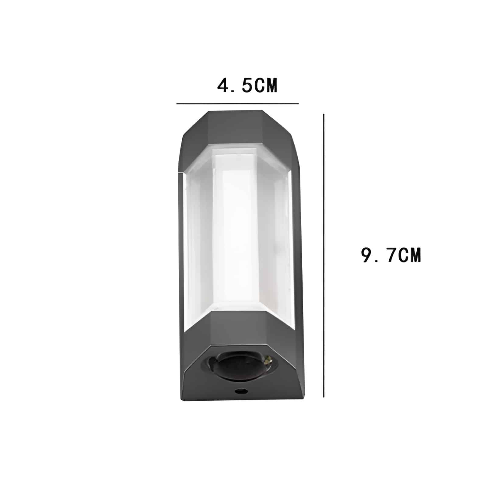 Đèn hắt tường trang trí ngoại thất tối giản KE0070 14