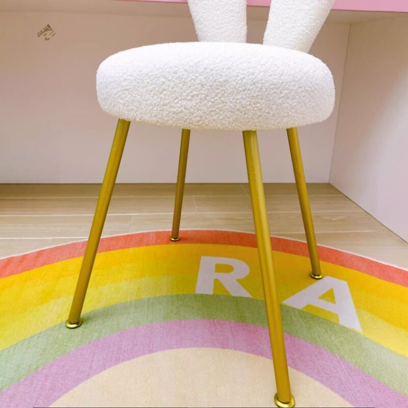 Ghế Rabbit Chair đệm lông cừu sang trọng BC6777 4