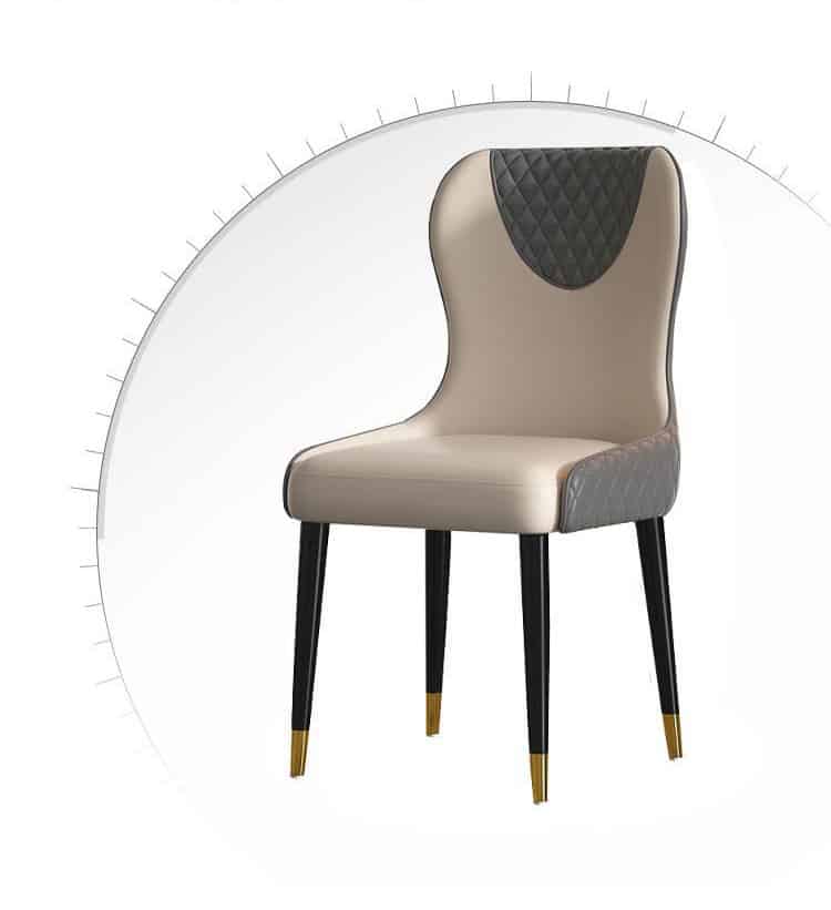 Ghế ăn bọc da nhập khẩu sang trọng CY021 14