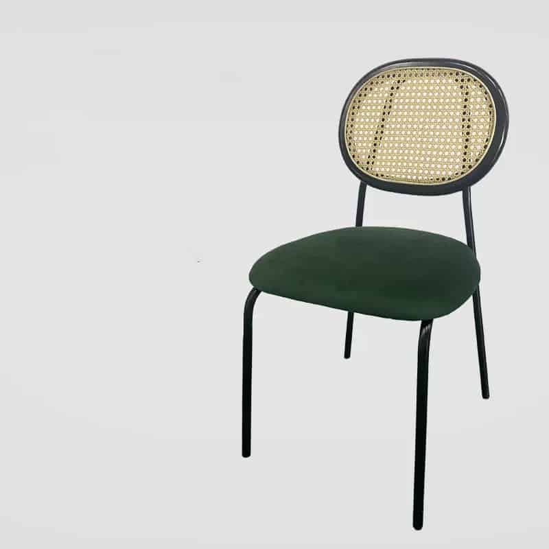 Ghế ăn bọc nệm da phong cách Bắc Âu YFS9858