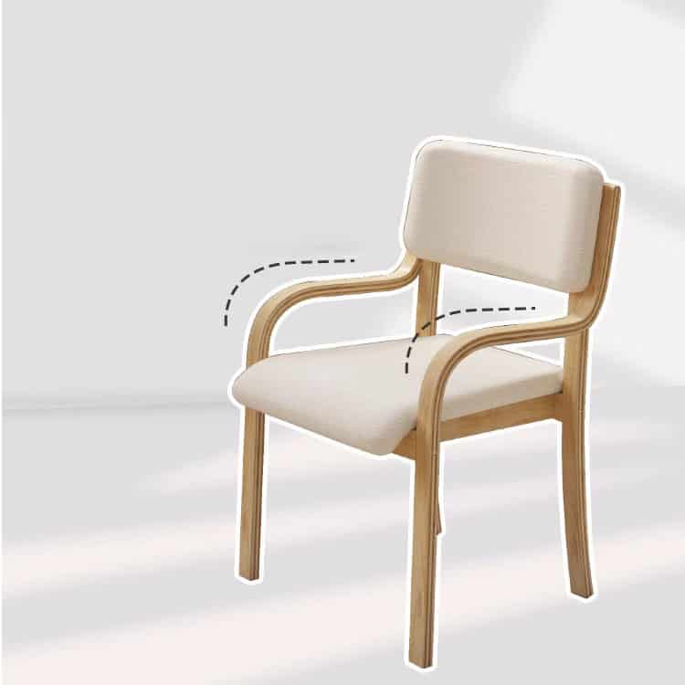 Ghế ăn khung gỗ phong cách Italia B11S 13