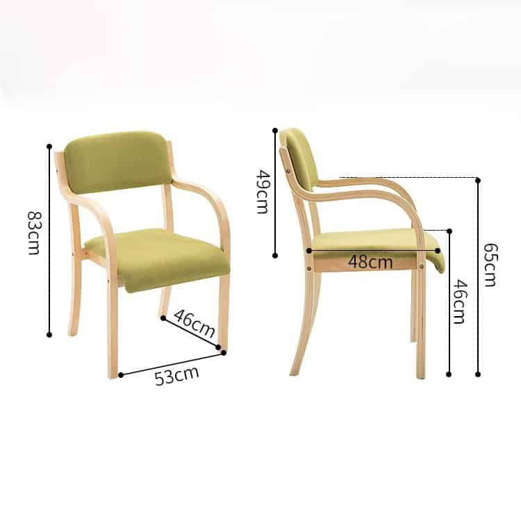 Ghế ăn khung gỗ phong cách Italia B11S 20