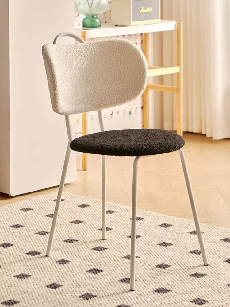 Ghế ăn lông cừu phong cách Bắc Âu BT7117 11