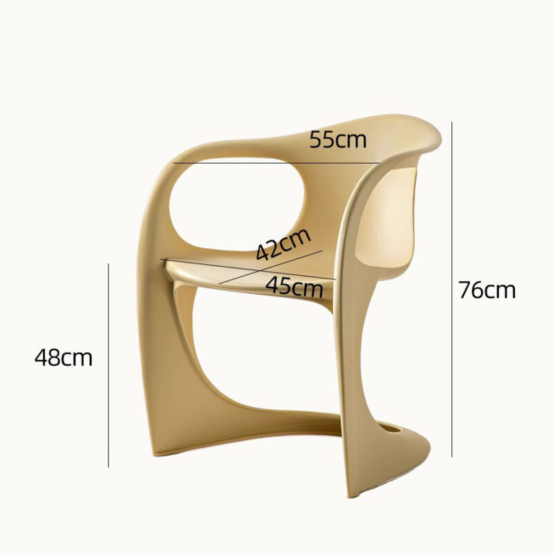 Ghế ăn cafe nghệ thuật Casalino Chair HMO105 5