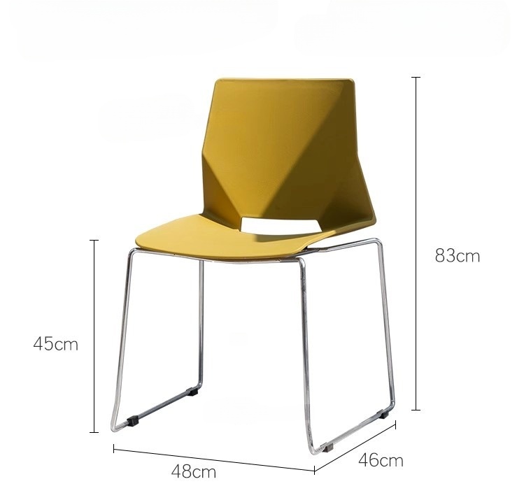 Ghế ăn tựa lưng phong cách Origami độc đáo JJ6368 10