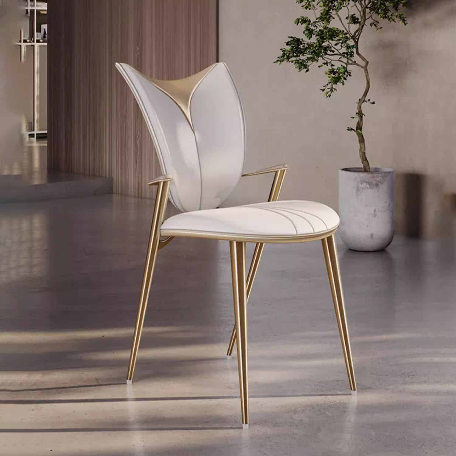Ghế ăn tựa lưng phong cách hoàng gia CY0019 13
