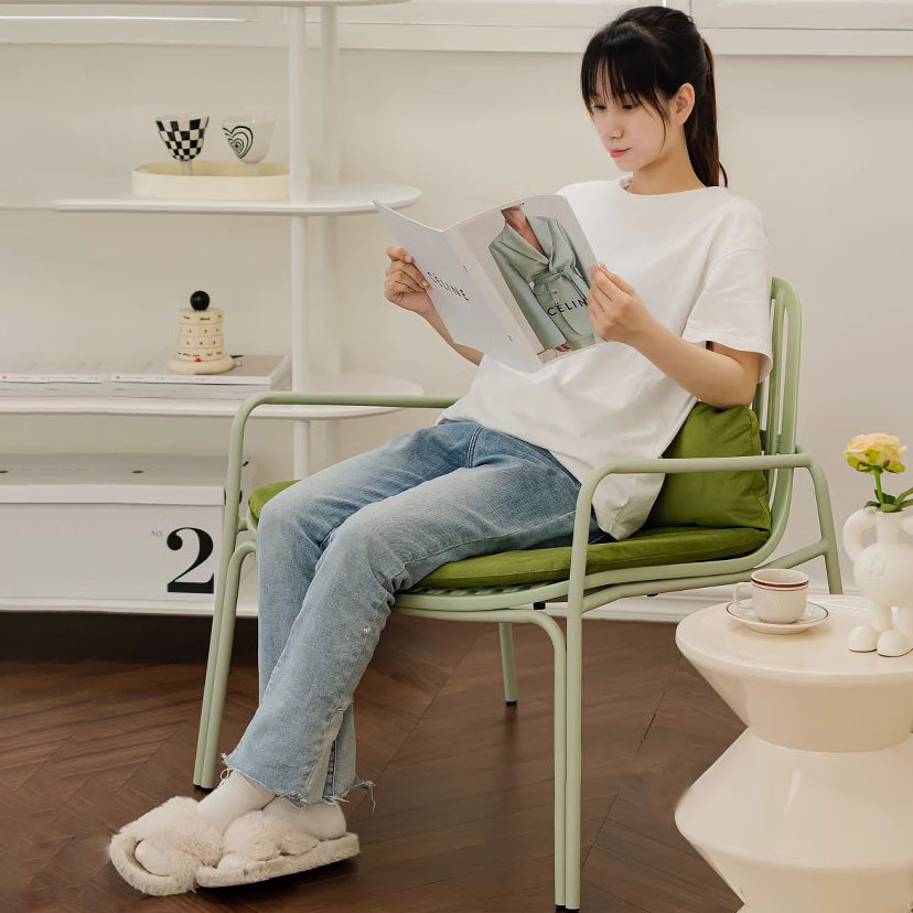 Ghế ăn tựa lưng tối giản kiểu Anh UBD033 15
