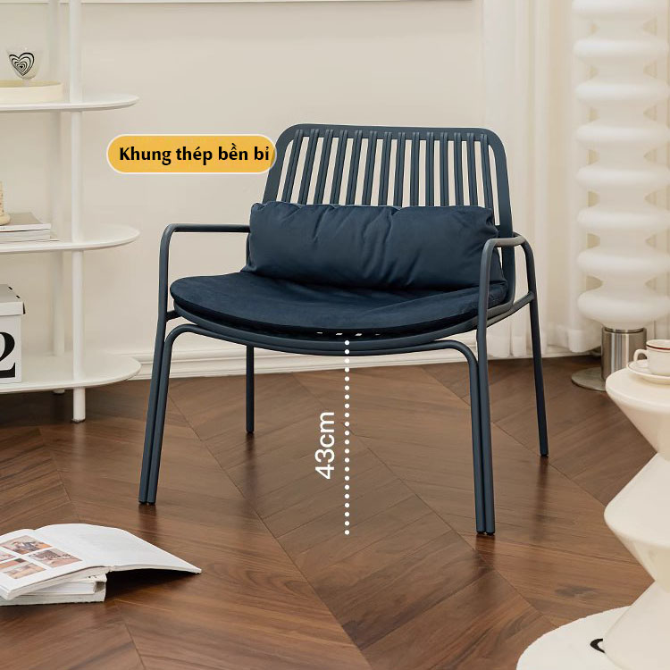 Ghế ăn tựa lưng tối giản kiểu Anh UBD033 10