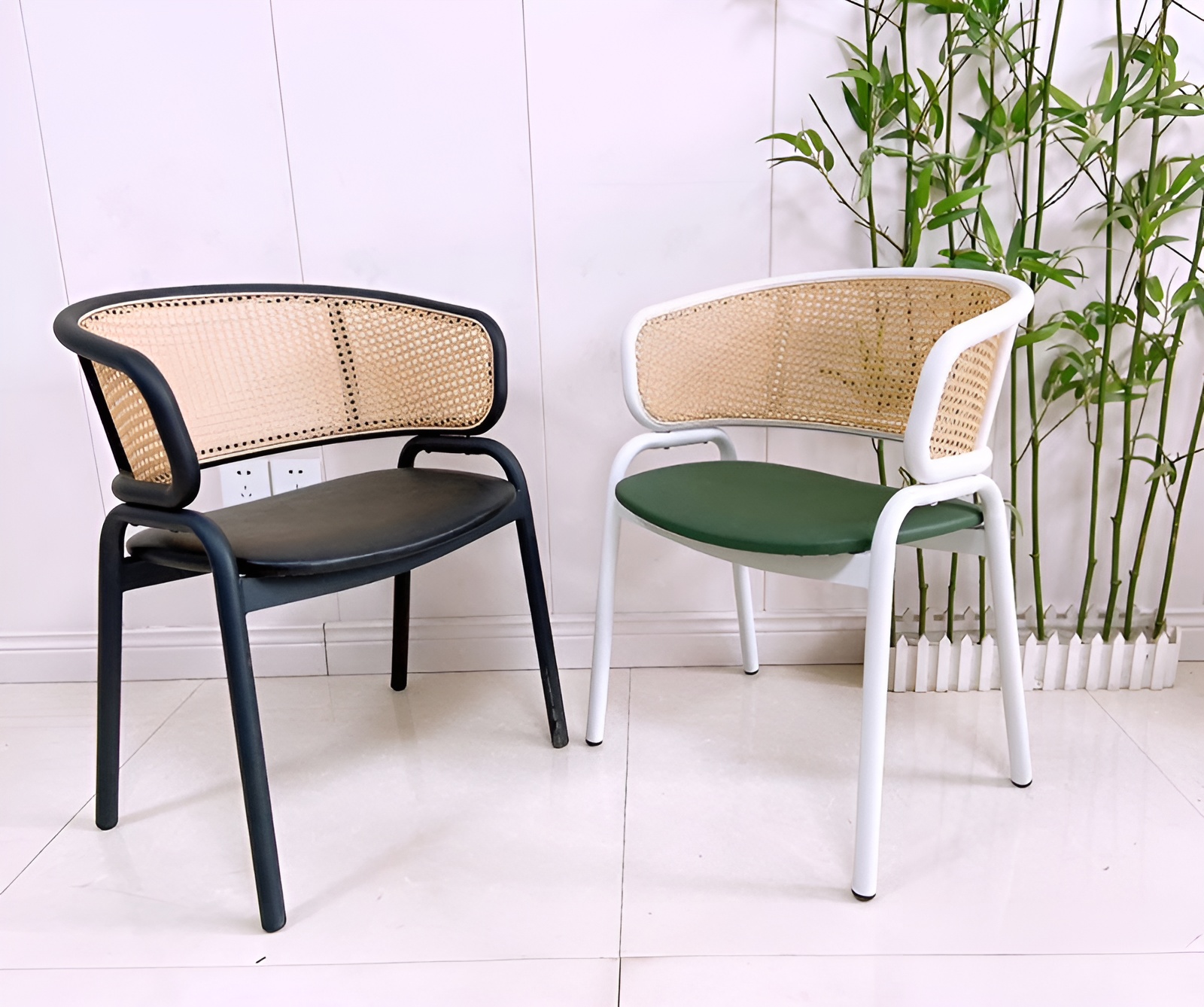 Ghế cafe giả mây nghệ thuật cao cấp C2225 5