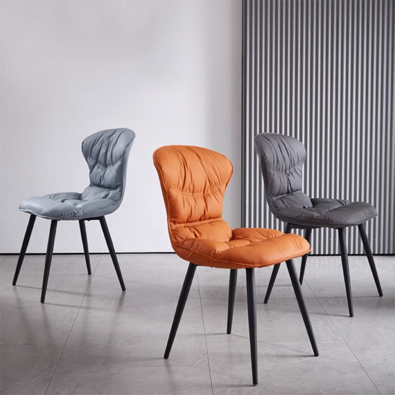 Ghế bọc da nhập khẩu Nordic Dining Chair YN6165 11