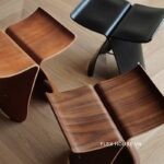 Ghế đôn bươm bướm Butterfly Stool kiểu Nhật CH009 (5)