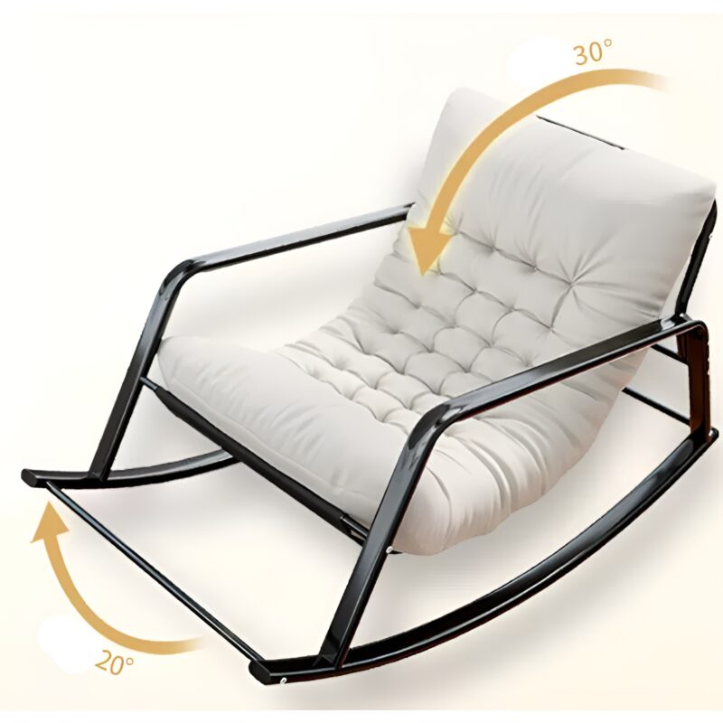 Ghế lười bập bênh thư giãn ban công sân vườn YY2342 3