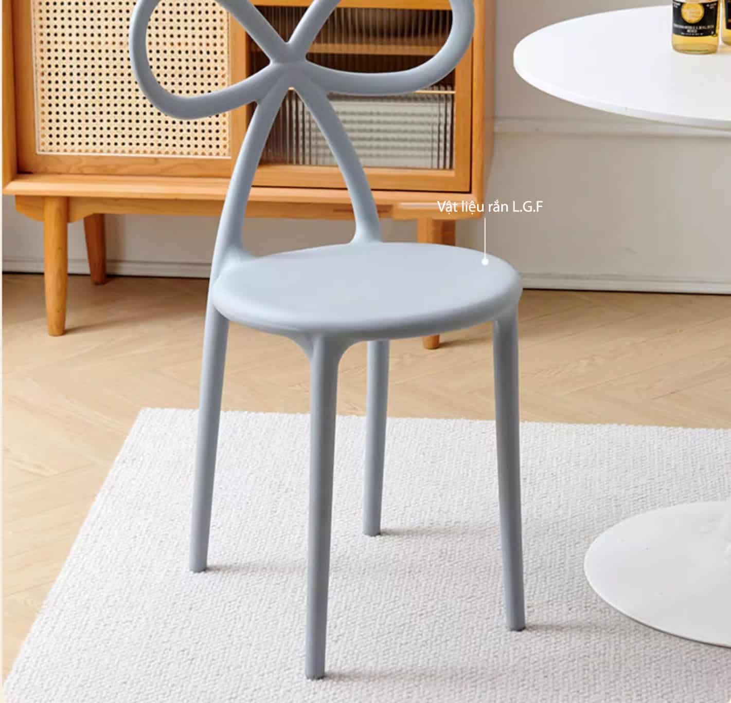 Ghế ngồi trang điểm hình cánh bướm decor MS899 25