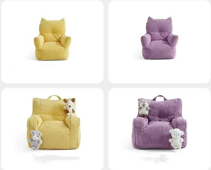 Ghế sofa đơn lười thư giãn hình tai mèo TDY58A 13