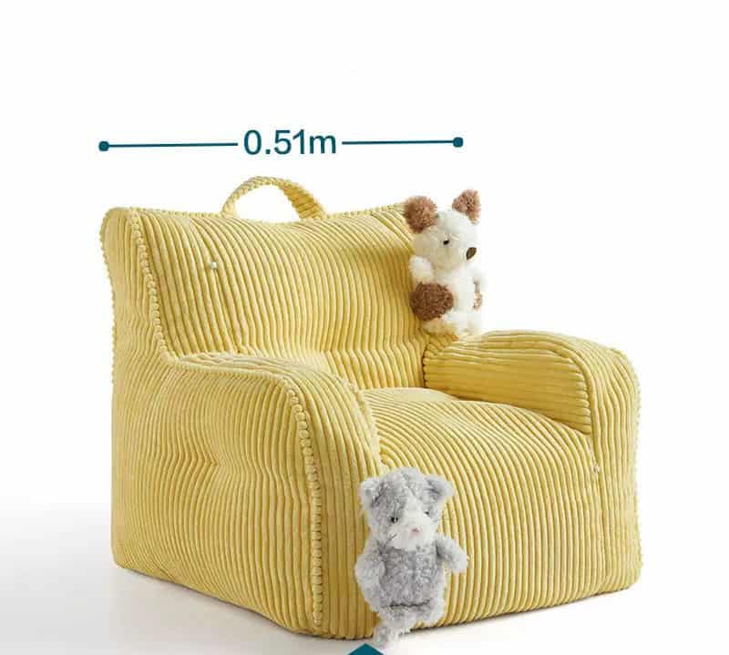 Ghế sofa đơn lười thư giãn hình tai mèo TDY58A 17