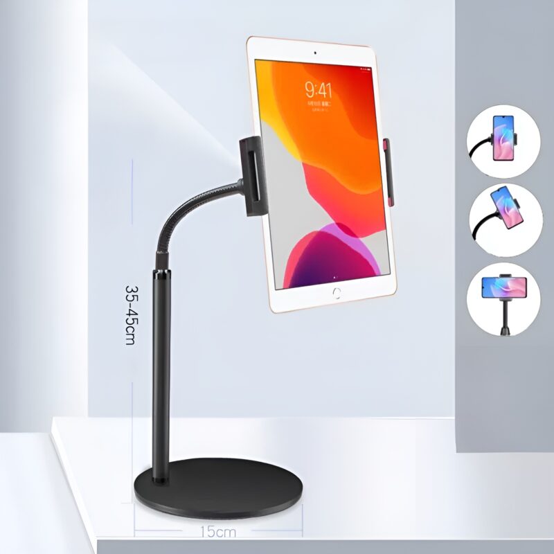 Giá đỡ điện thoại kim loại nâng chiều cao DG6302 4