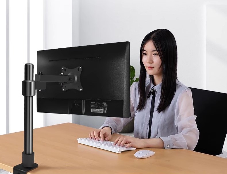 Giá treo màn hình máy tính gắn bàn ANG651 8