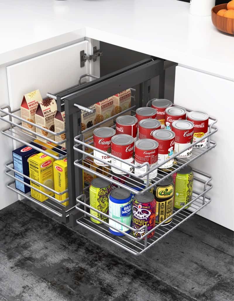 Kệ gia vị đồ khô đa dụng âm tủ Taura MG203