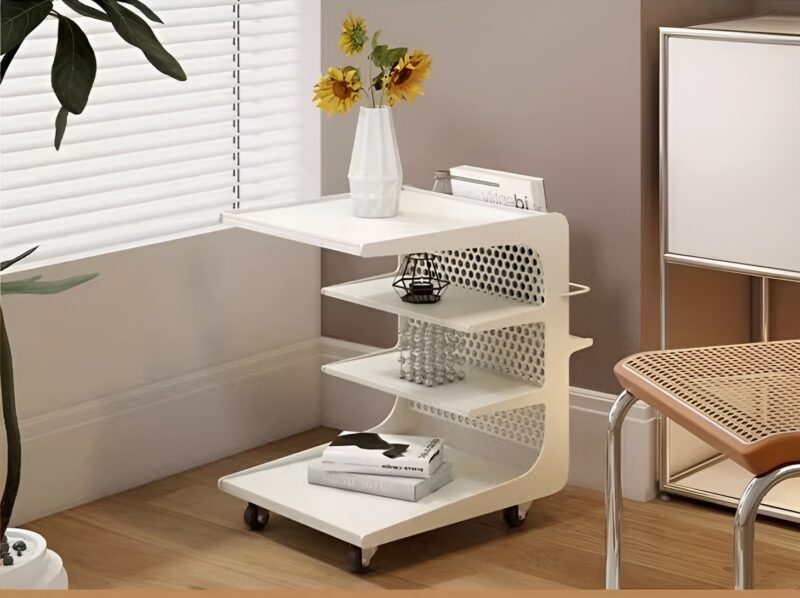 Kệ xe đẩy 4 tầng kiểu chữ C độc đáo GJ1205 2