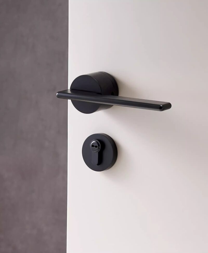 Khóa cửa phân thể đồng thau nguyên chất A3317 4
