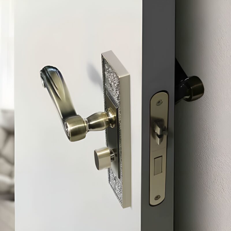Khóa cửa phòng khách hợp kim kẽm kiểu cổ điển DG6934 3