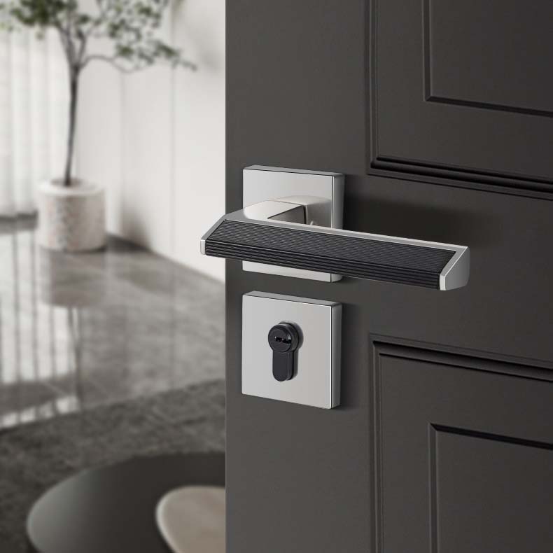 Khóa cửa phòng tay gạt hợp kim sang trọng Z6013 9