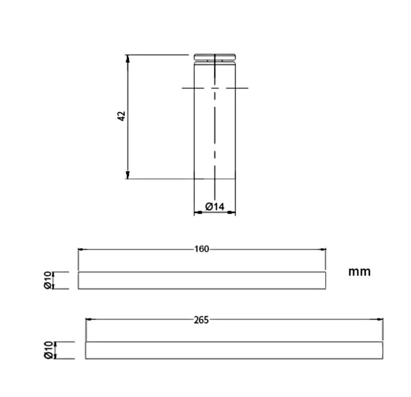 Tay nắm Acrylic đế đồng sang trọng BIE962 5