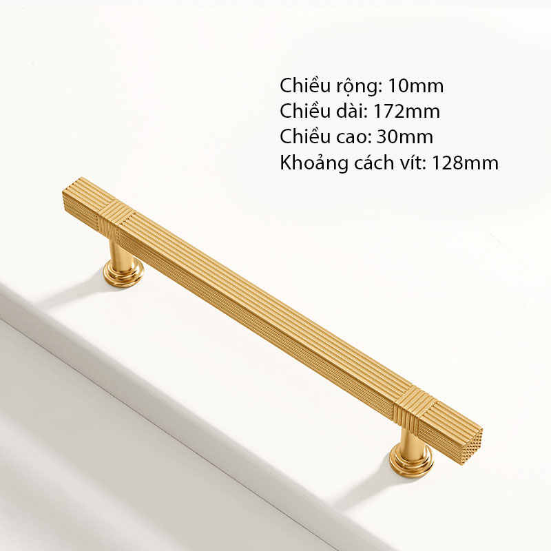 Tay nắm ngăn kéo tủ hợp kim tối giản hiện đại WC7005 13