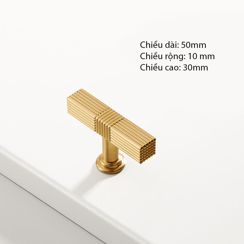 Tay nắm ngăn kéo tủ hợp kim tối giản hiện đại WC7005 11