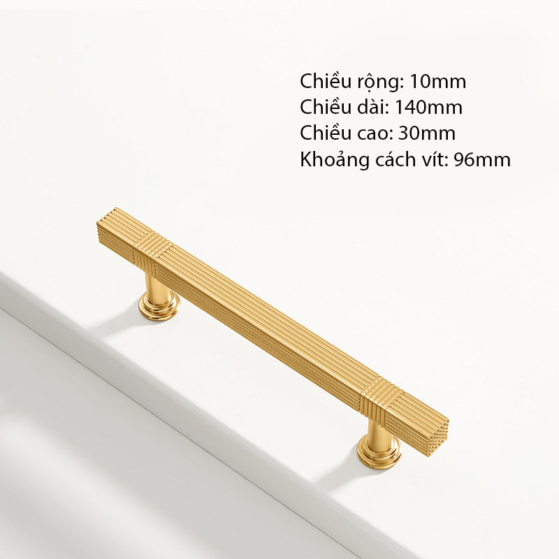 Tay nắm ngăn kéo tủ hợp kim tối giản hiện đại WC7005 12