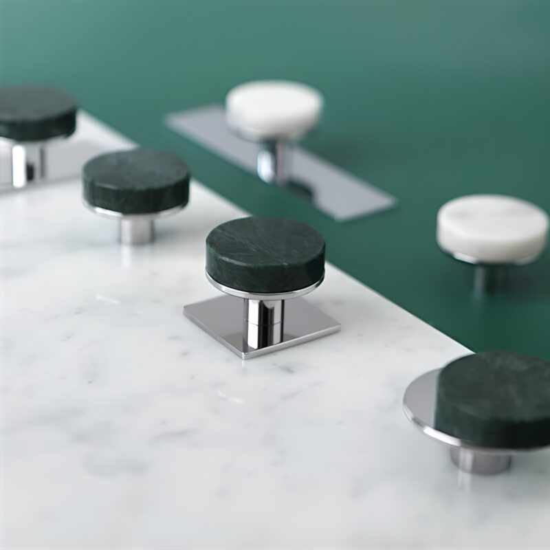 Tay nắm ngăn kéo đá cẩm thạch sang trọng BT1228 2