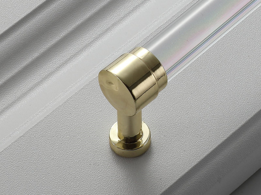 Tay nắm tủ bằng Acrylic trong suốt B0223 12