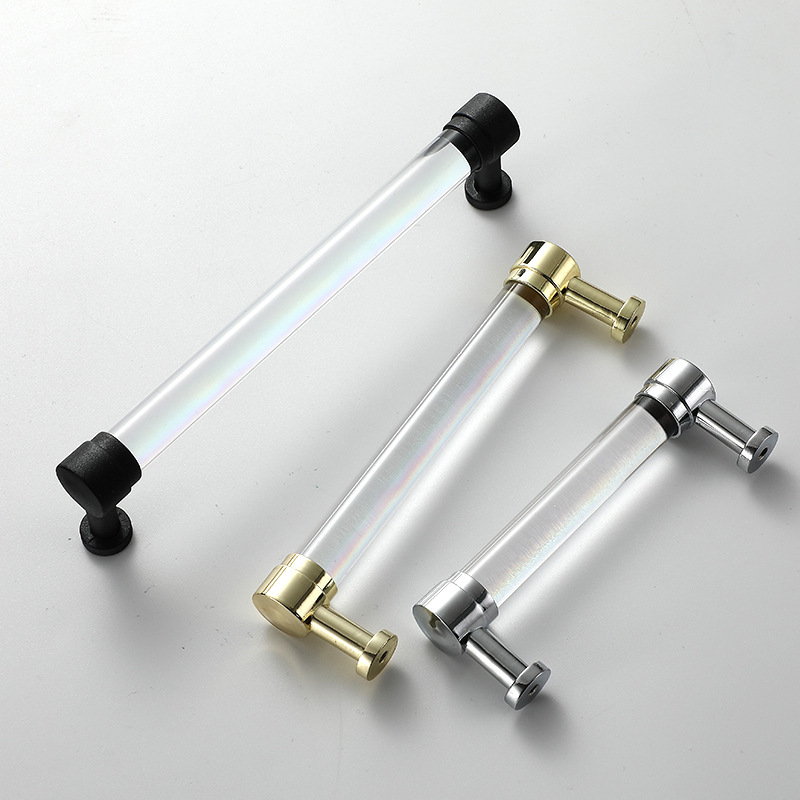 Tay nắm tủ bằng Acrylic trong suốt B0223 7